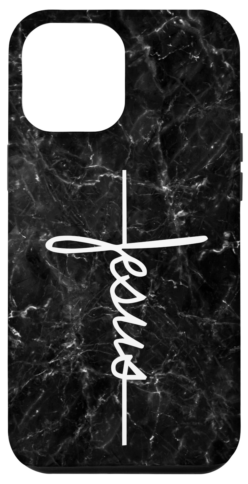 iPhone 12 Pro Max Christian Phone Case with Jesus Cross Design - Religious Protective Cover for Prayer & Daily Use