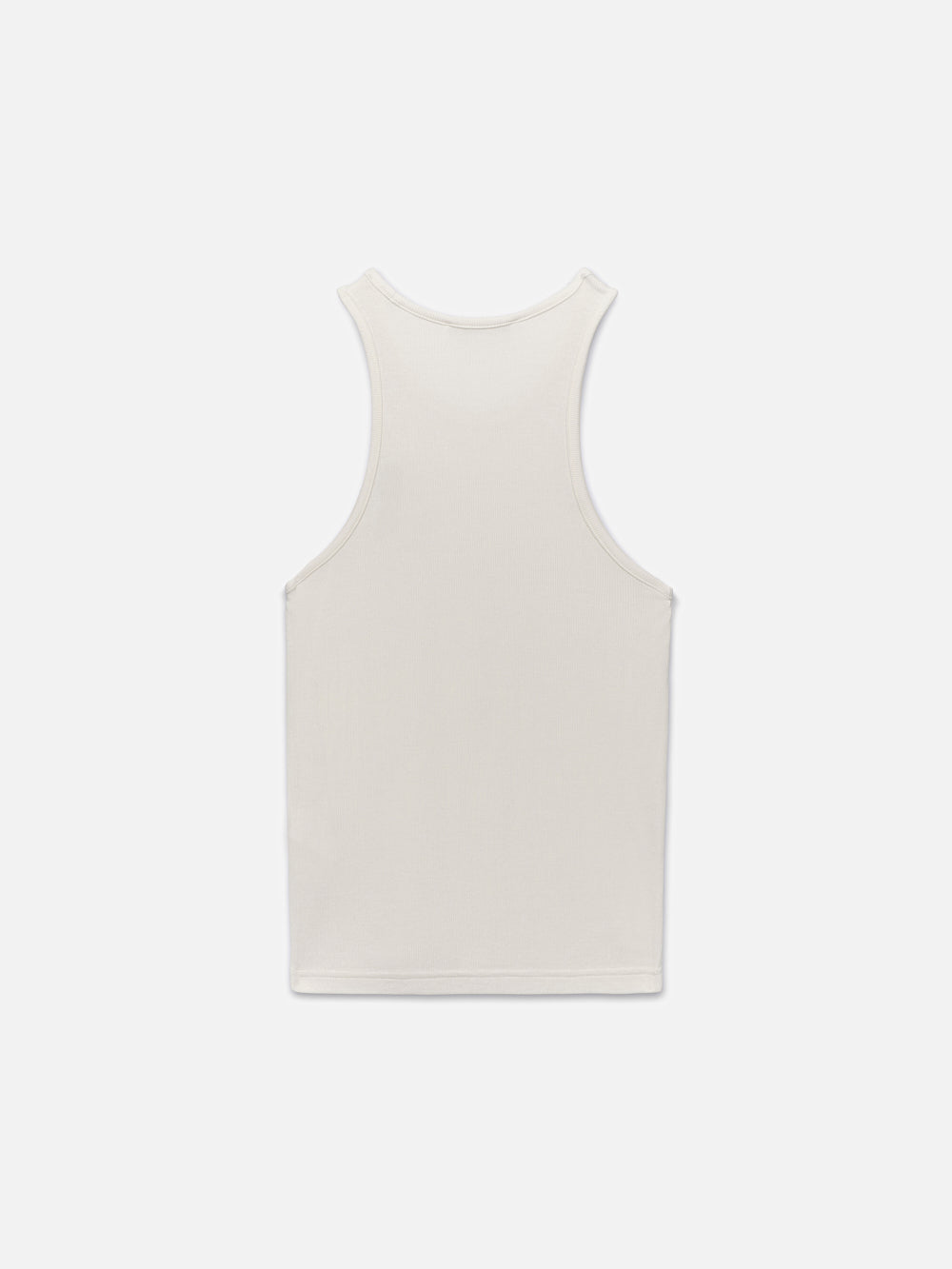 Ritz Women's Ribbed Tank Top - Soft Stretch White Camisole for Layering, Casual Wear & Summer Outfits