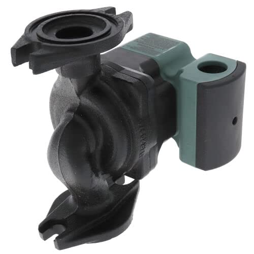 Taco 007e ECM High-Efficiency Cast Iron Circulator Pump with IFC, Standard Flange (120V, 60Hz, Single Phase) - Perfect for Hydronic Heating Systems and Hot Water Recirculation