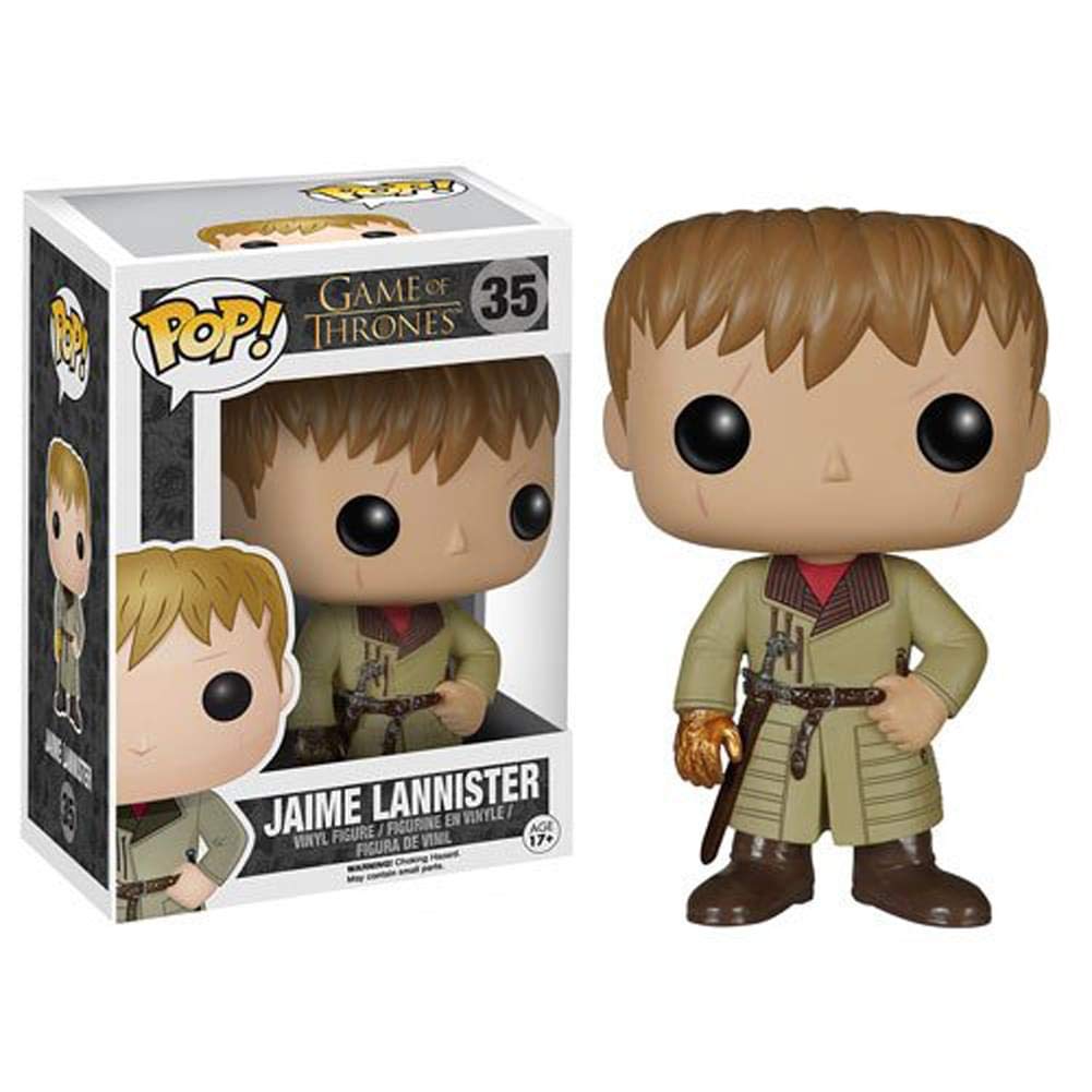 Funko POP Game of Thrones - Golden Hand Jaime Lannister Vinyl Collectible Figure for GOT Fans & Collectors - Perfect for Display, Gifts, and Fantasy Decor