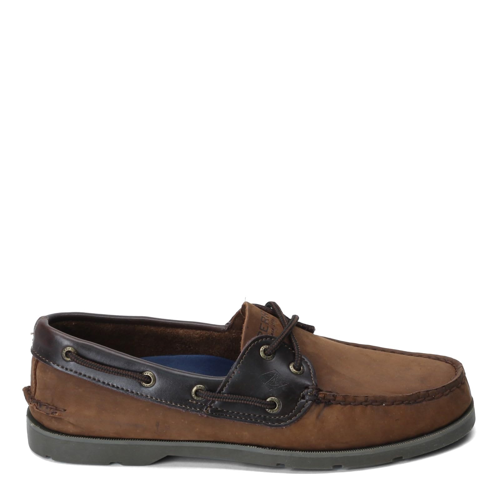 Sperry Top-Sider Leeward 2 Eye Boat Shoes for Men - Classic Nautical Deck Shoes with Non-Slip Sole | Perfect for Sailing, Boating & Casual Wear
