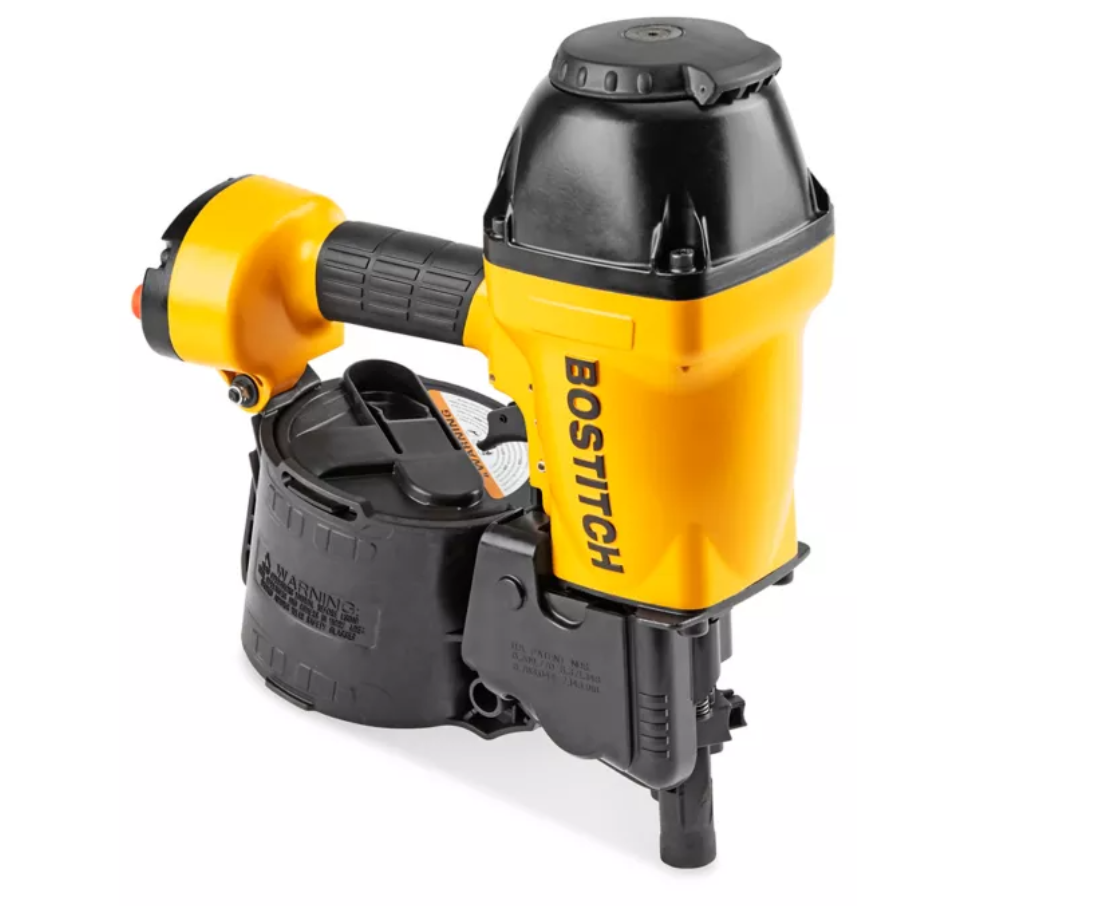 Bostitch N89C-1 Pneumatic Coil Framing Nailer - Heavy Duty Construction Tool for Wood Framing, Roofing & Deck Building