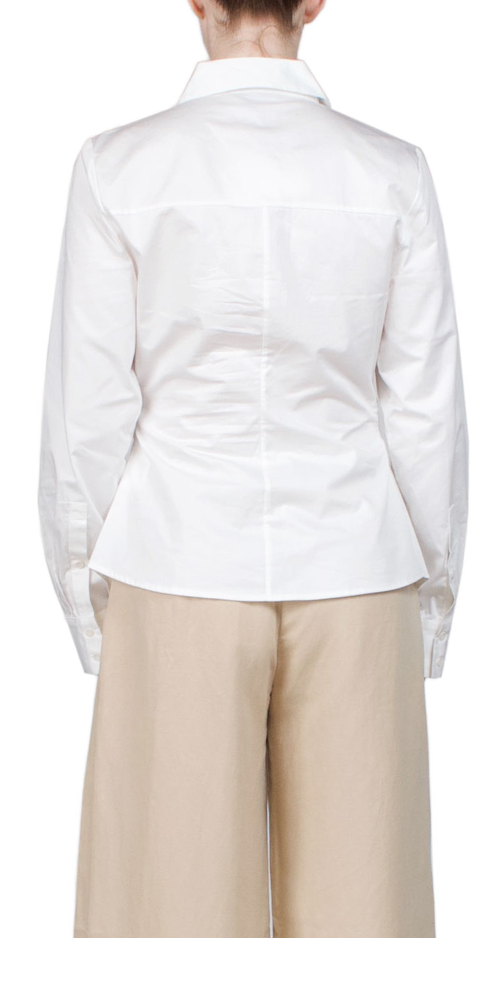 Deconstructed White Shirt for Men - Trendy Oversized Button Down Shirt for Casual Wear & Street Style Outfits
