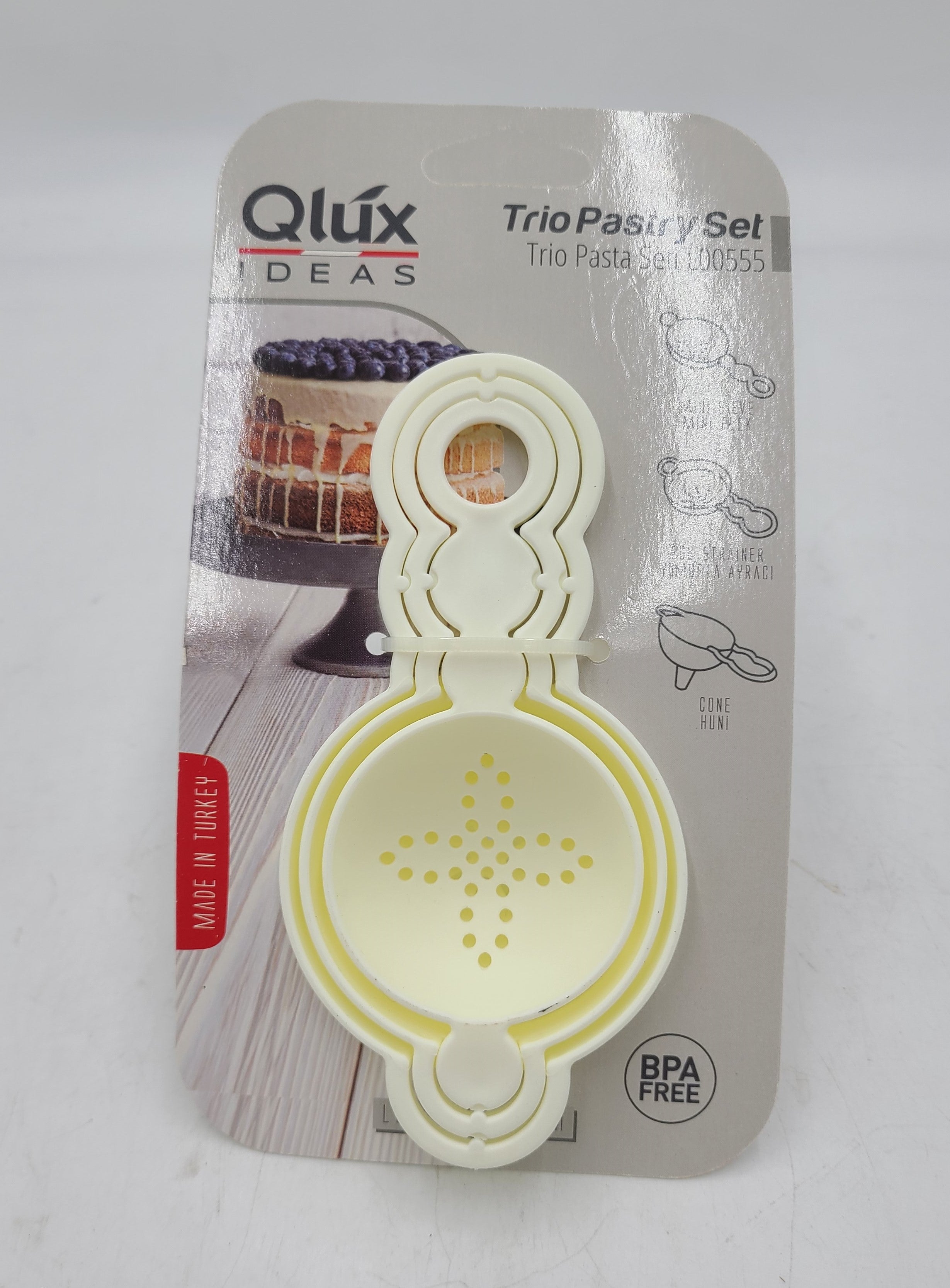 3-Piece Baking & Pastry Tool Set - Essential Kitchen Utensils for Baking Cakes, Cookies & Pies (Perfect for Home Bakers & Professional Chefs)