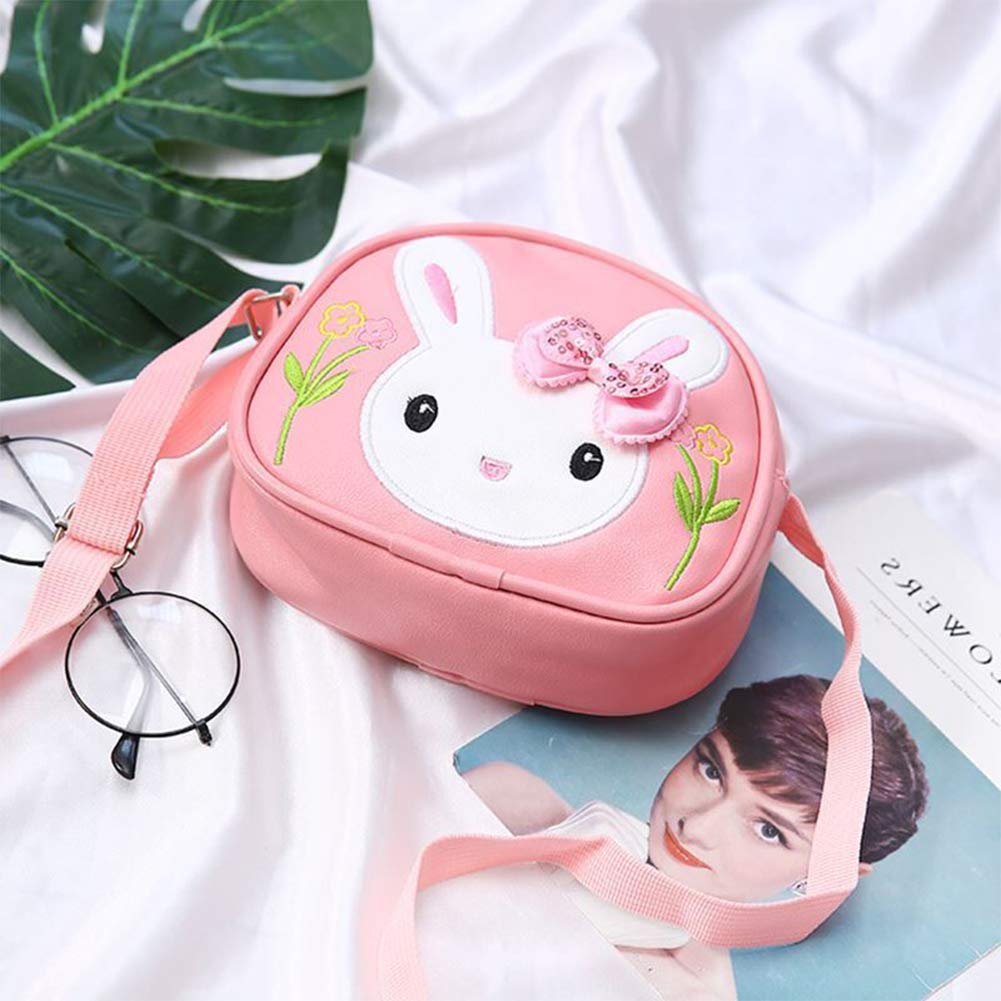 Huwaimi Little Girls Purse - Cute Toddler Crossbody Bags for Kids | Birthday & New Year Gift for Girls | Perfect for School, Parties & Daily Use