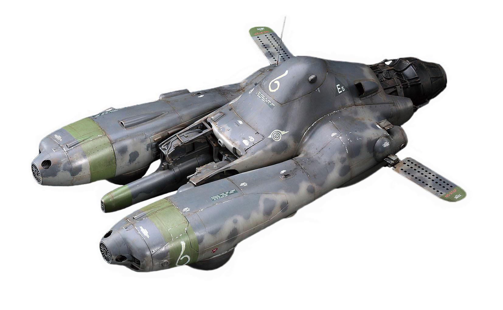 Hasegawa Ma.K Antigravity Armored Raider Pkf.85 Falke 1/20 Scale Plastic Model Kit - Sci-Fi Military Diorama & Collector's Display