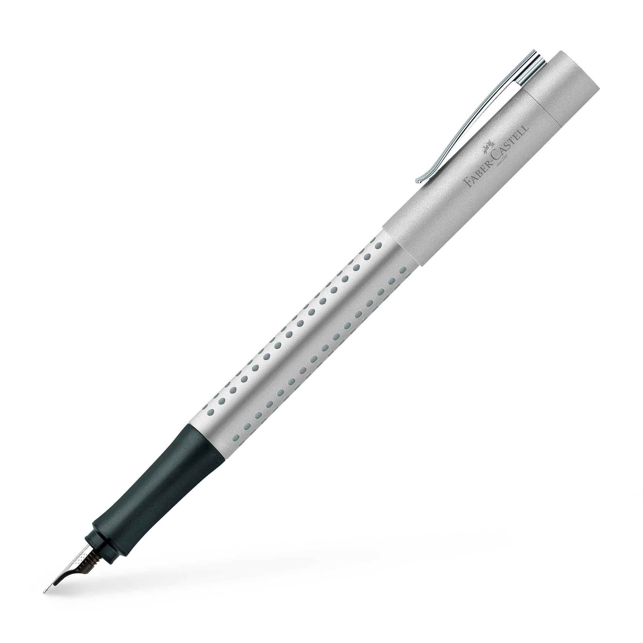 Premium Grip 2011 Fountain Pen - Elegant Silver Stainless Steel Nib for Smooth Writing - Perfect for Office, School & Calligraphy