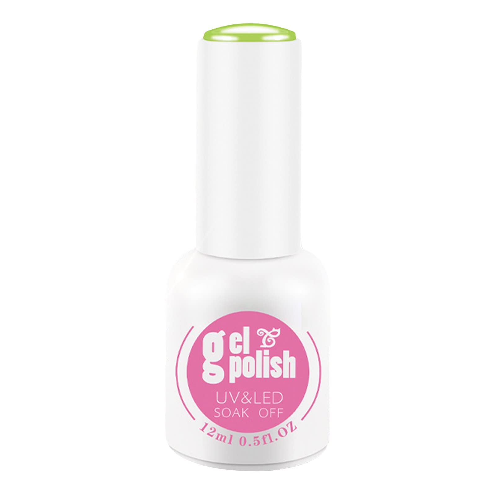 Avocado Green Nail Polish Glue 12ml - Summer Manicure for Acrylic Nails
