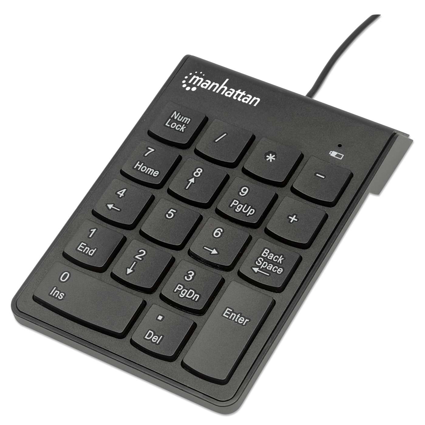 Numeric Wired Keypad - USB Number Pad for Computers & Laptops - Perfect for Data Entry, Accounting & Office Work
