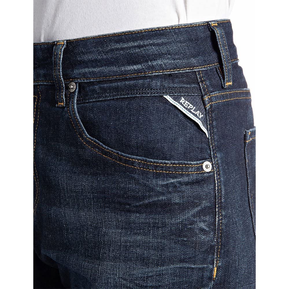 Replay Women's High Waist Skinny Jeans - Stretch Denim Pants for Casual Wear & Everyday Outfits | Perfect for Work, Dating & Weekend Looks