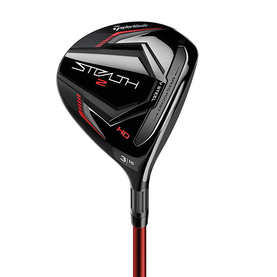 TaylorMade Stealth 2 HD 5 19° Fairway Wood - Fujikura Speeder NX Red Shaft (A Flex, Right Hand) | High Launch & Forgiveness for Golfers | Perfect for Tee Shots & Long Fairway Approaches