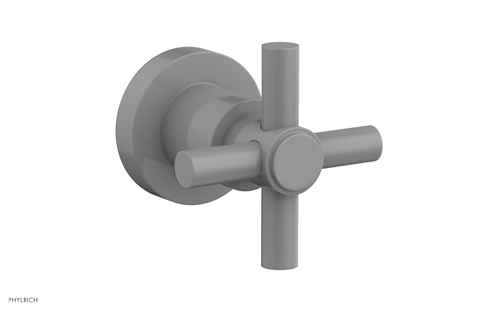 BASIC Volume Control Diverter Trim - Tubular Cross Handle D2PV134A for Bathroom & Shower Faucet Installation | Perfect for Home Renovation & Plumbing Projects