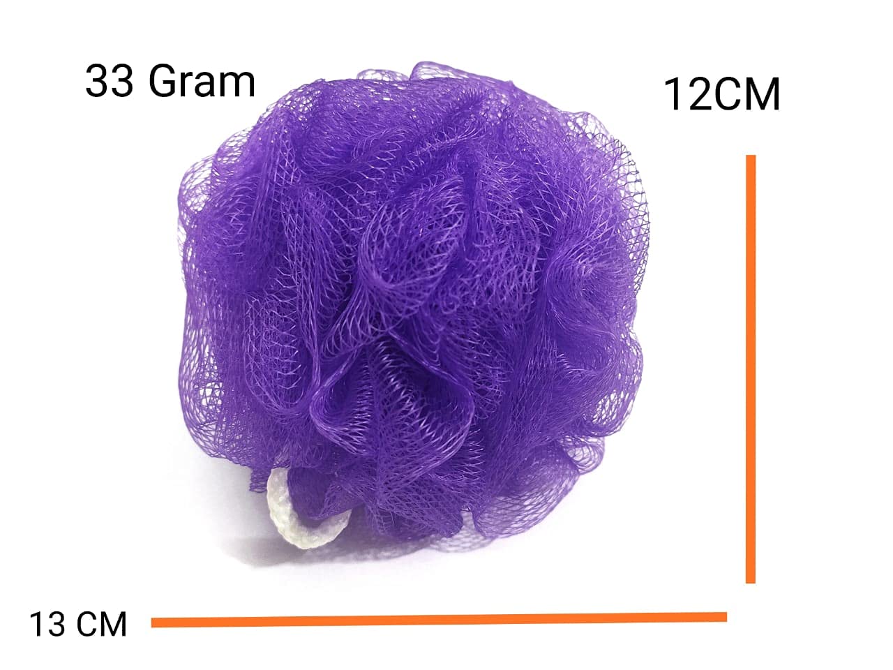 MultiCart® Soft Sponge Scrubber - Exfoliating Bath & Body Wash Puff with Loofah & Shower Cap Set for Gentle Skin Cleansing | Perfect for Shower, Spa, and Travel Use