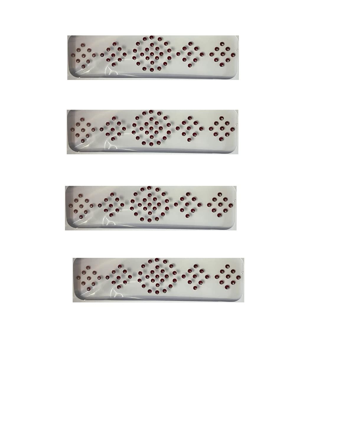 Elegant Round Maroon Velvet Bindi with Single Stone - Traditional Indian Forehead Sticker for Women & Girls (Pack of 4, Size 2) - Perfect for Weddings, Festivals & Cultural Events