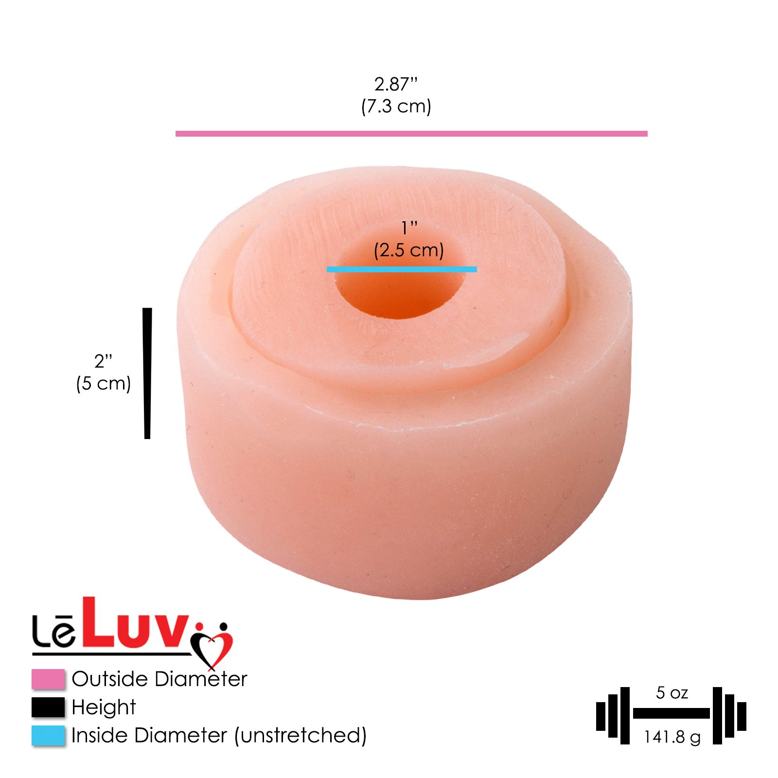 Premium LeLuv Black Maxi Penis Pump Kit - 9
