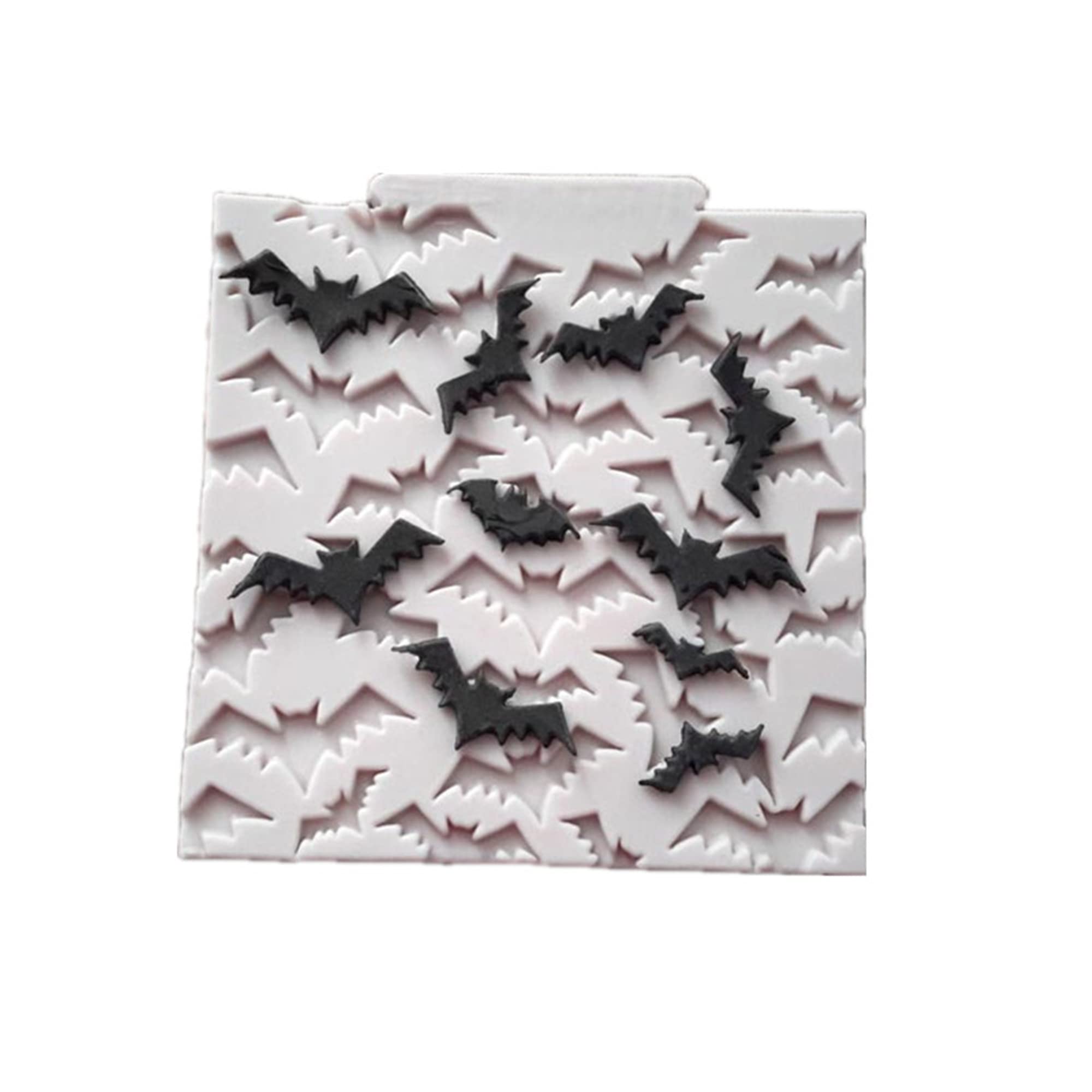 Premium Silicone Chocolate Molds - Halloween Bat Shapes for Cake Decorating, Cupcake Borders, Fondant & Candy Making | Perfect for DIY Desserts, Party Treats & Holiday Baking