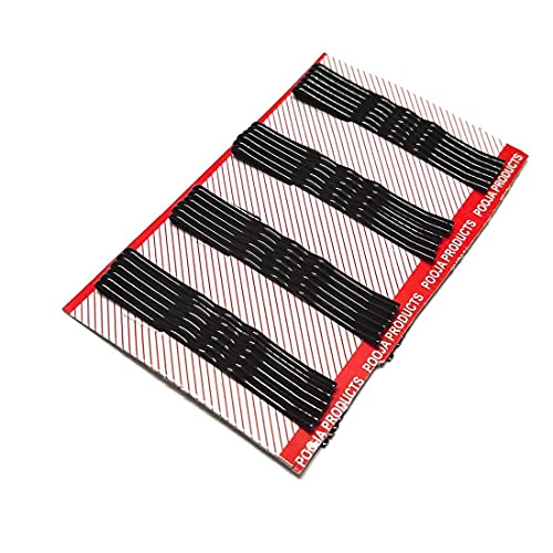 Shivarth 96pcs Black Hair Pins Set - Bob Pins for Women & Girls, Perfect for Party, Daily Use, Juda Bun Decoration & Hairstyling | Great for Weddings, Prom, Work and School Hairstyles