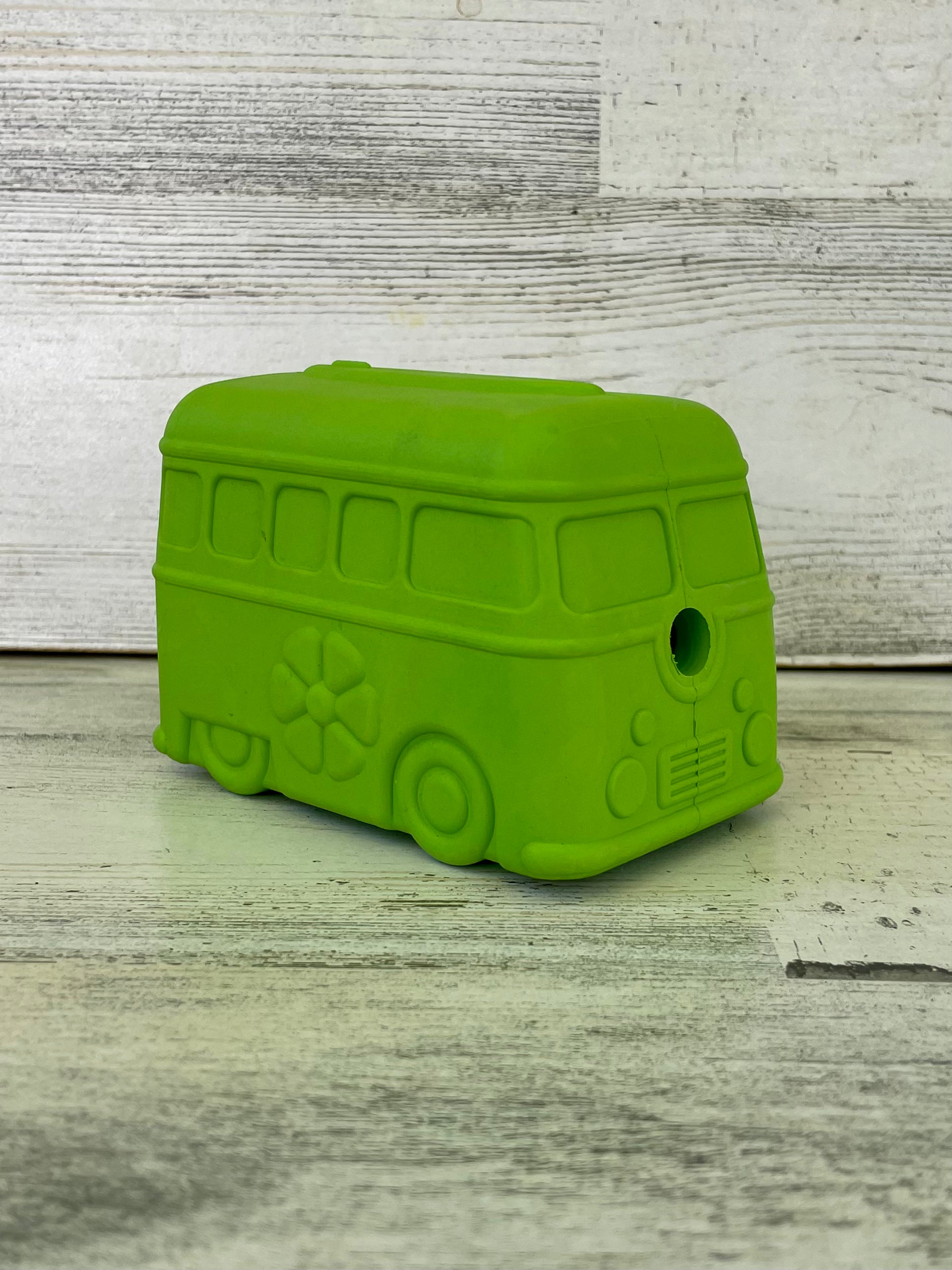 Retro Van Treat Dispenser Dog Toy - Fun Interactive Puzzle Feeder for Small & Medium Dogs - Perfect for Training, Boredom Relief & Mental Stimulation