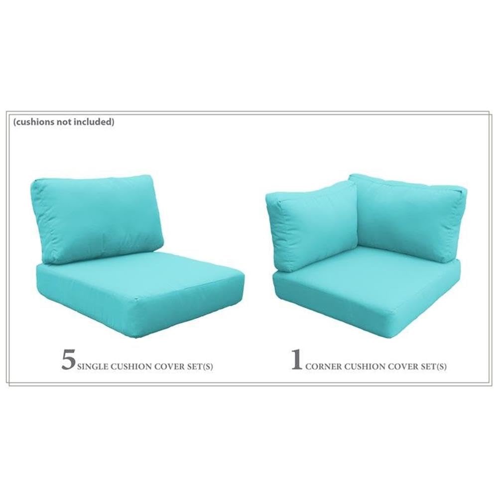 TK Classics Aruba Cover Set for FLORENCE-09b Sofa - Replacement Slipcover (Cushions Not Included) | Perfect for Living Room Furniture Refresh & Home Decor Upgrade