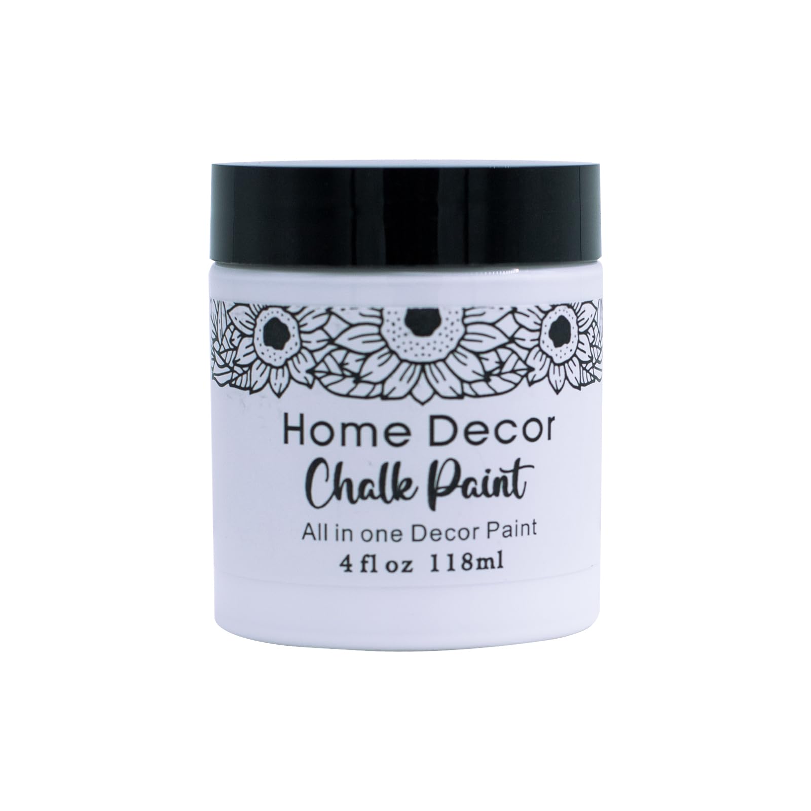 DGAGA White Chalk Paint for Furniture - No Sanding Required | Premium Chalk Finish Paint for Wood, Walls, Tables & Laminate | DIY Home Decor & Craft Projects | Perfect for Kitchen Cabinets, Dressers & Chalkboard Walls