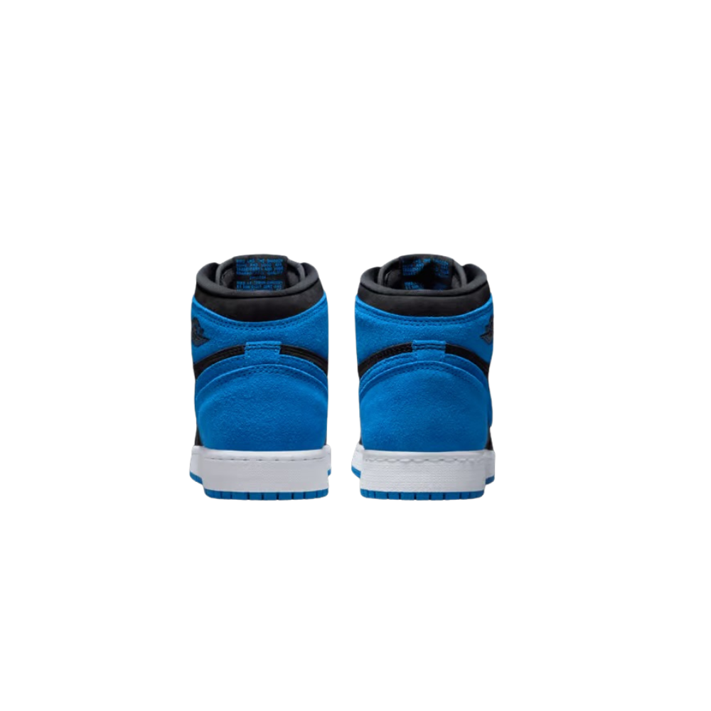 Air Jordan 1 Retro High GS Royal Reimagined Sneakers - Black, Royal Blue & White Basketball Shoes for Kids | Perfect for School, Sports & Street Fashion