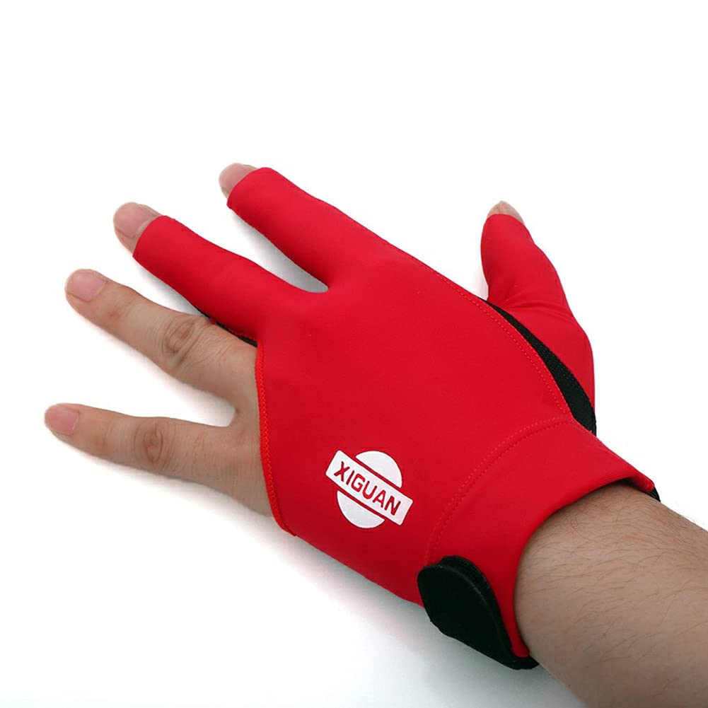 Premium Billiard Gloves for Left & Right Hand – Snooker, Pool & Cue Sports Accessories for Enhanced Grip & Control