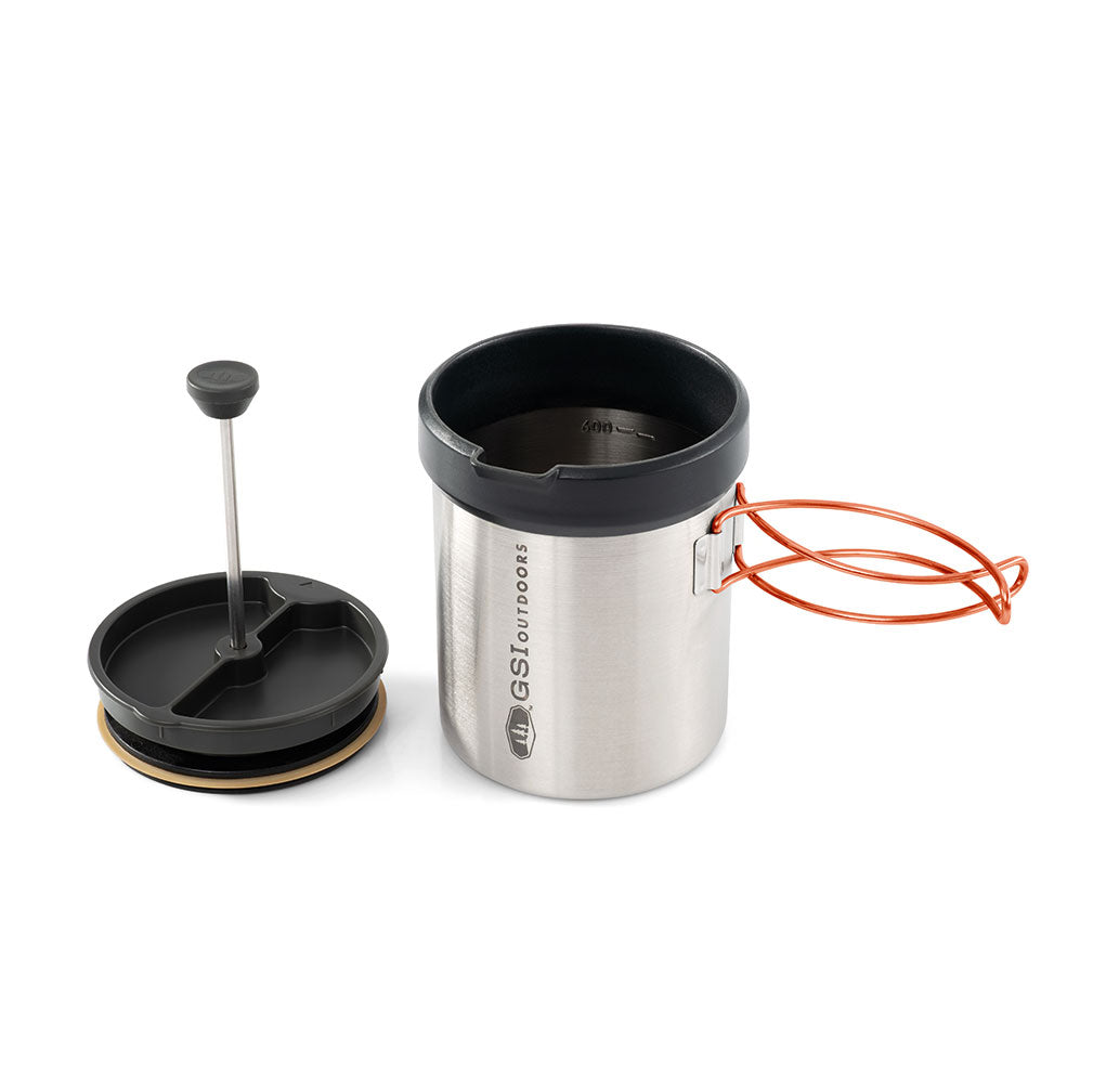 Premium Glacier Personal Javapress - Portable Cold Brew Coffee Maker for Home & Office - Perfect for Iced Coffee, Tea & Infusions - Ideal for Coffee Lovers & Busy Professionals