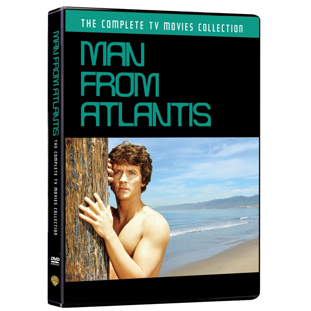 Man From Atlantis: Complete TV Movies Collection (Remastered Edition, 2-Disc Set) – Classic Sci-Fi Series for Collectors & Nostalgic Viewing