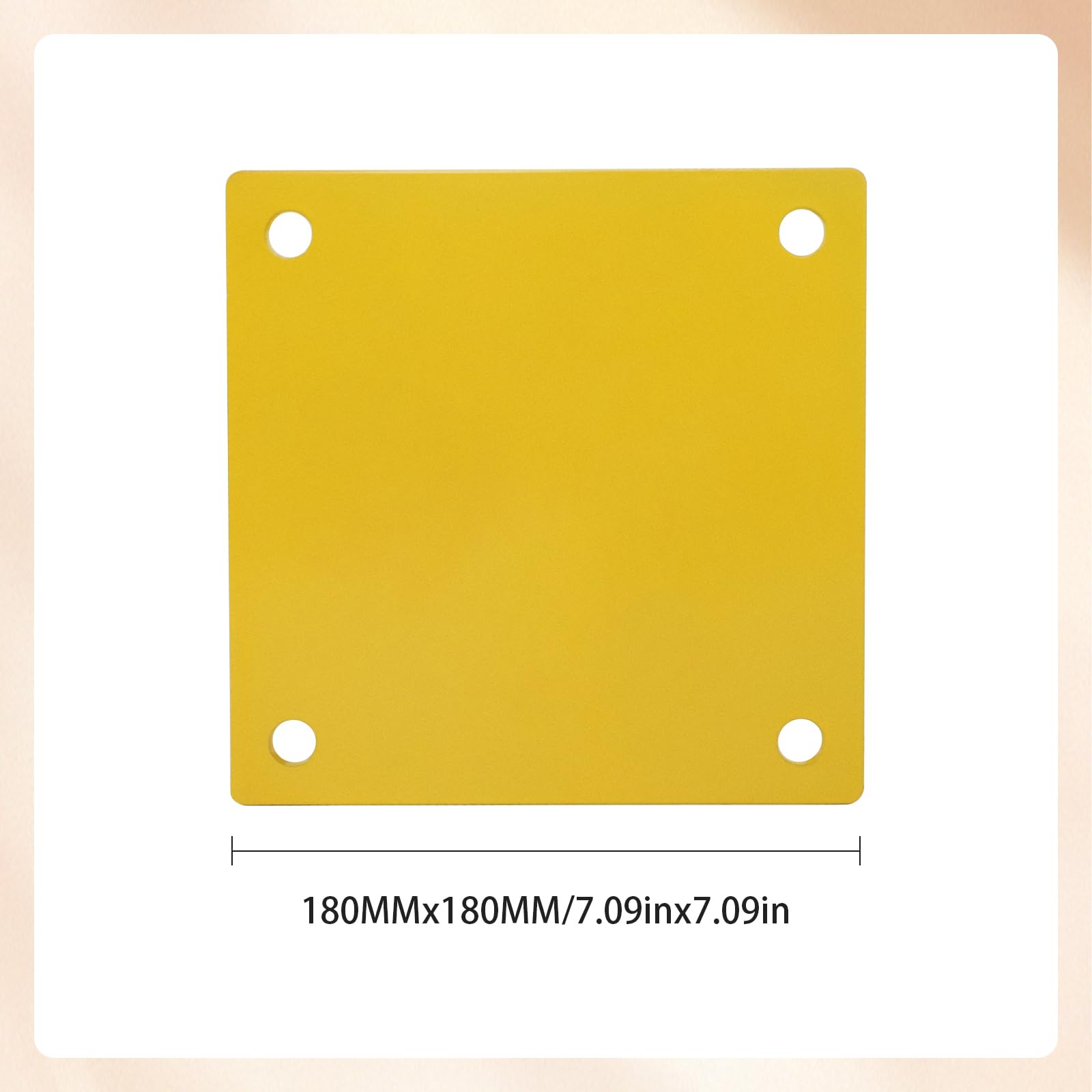 Yellow Steel Safety Bollard 48