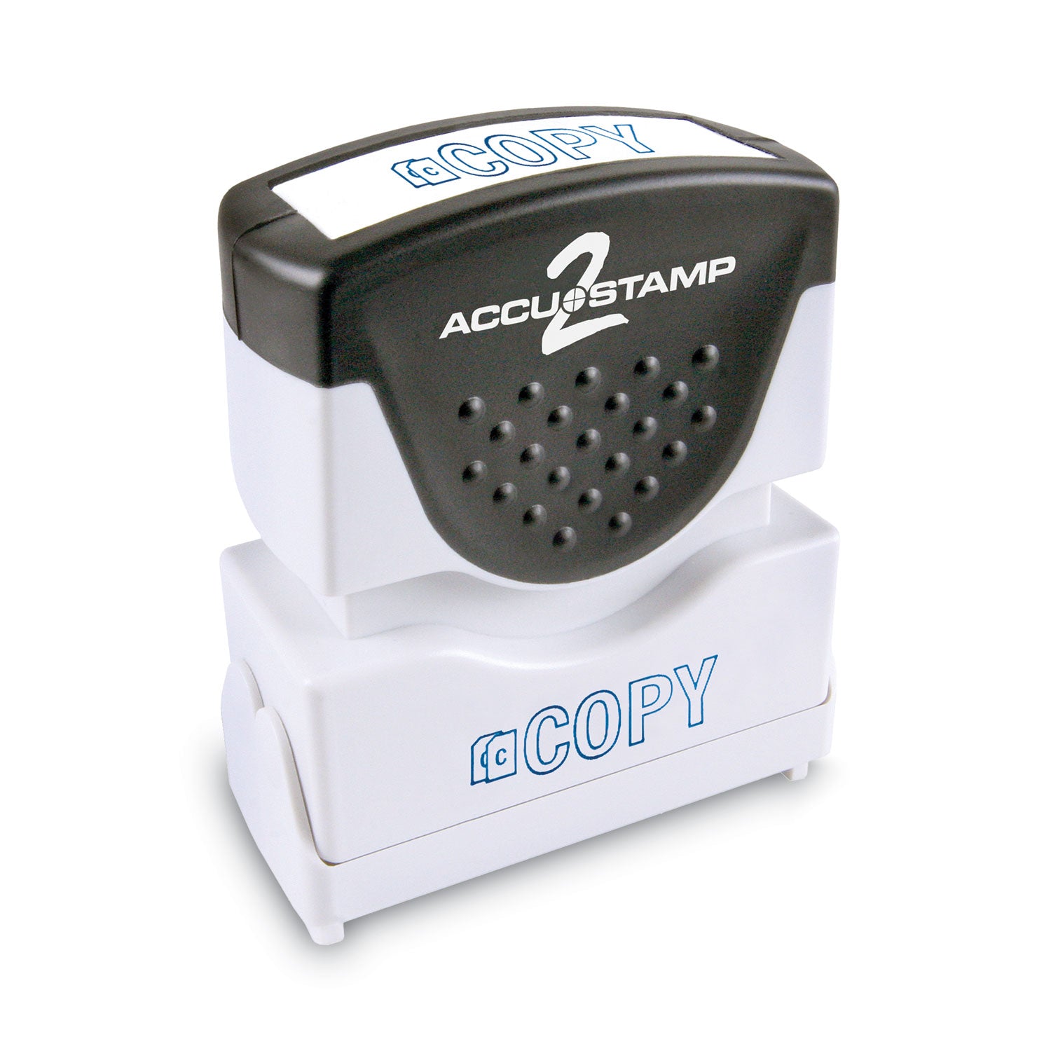 ACCUSTAMP2® Pre-Inked Shutter Stamp - Blue COPY Size (1.63