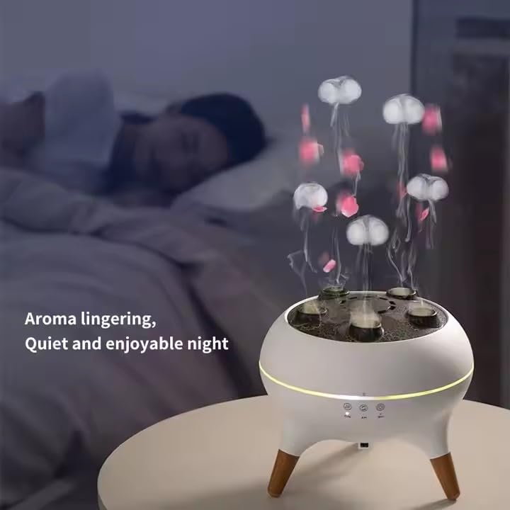 **100ml Aromatherapy Essential Oil Diffuser with Timer, Night Light & Auto Shut Off - Perfect for Home, Office & Spa Relaxation**