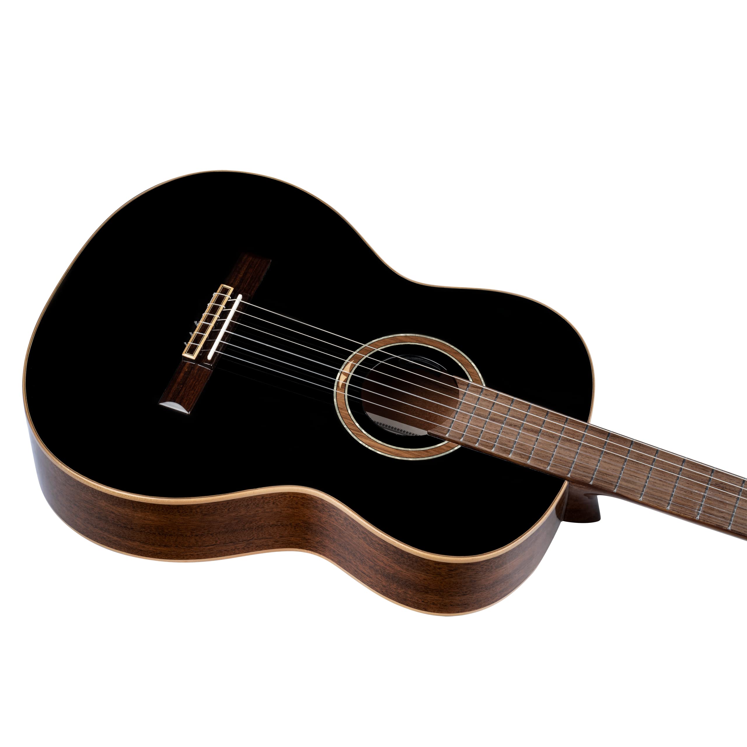 Ortega 6-String Nylon Acoustic Guitar - Perfect for Beginners, Classical & Flamenco Music Practice, Home & Studio Use