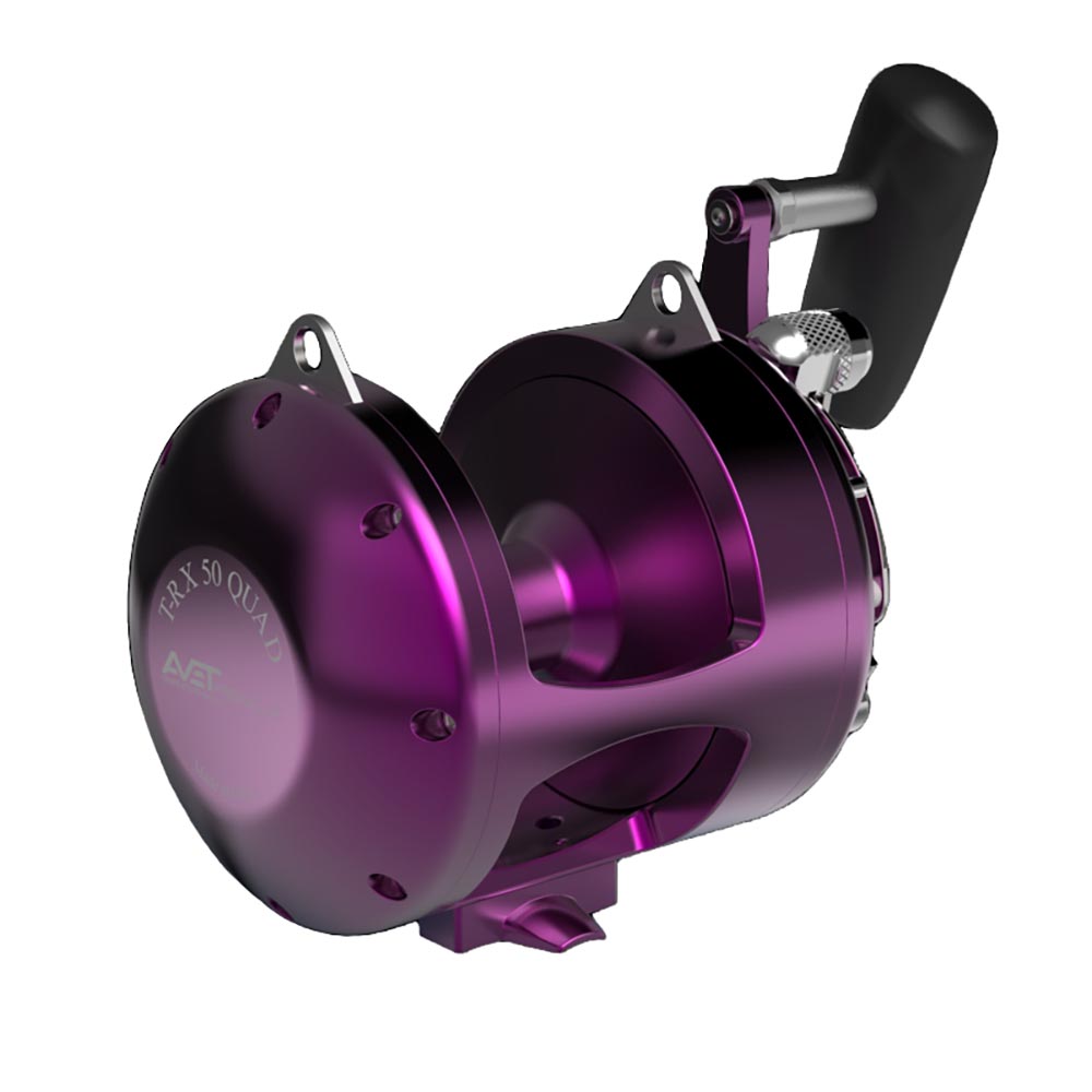 Avet Quad T RX 50 Two Speed Fishing Reel - Saltwater & Offshore Big Game Fishing Reel for Tuna, Marlin & Swordfish