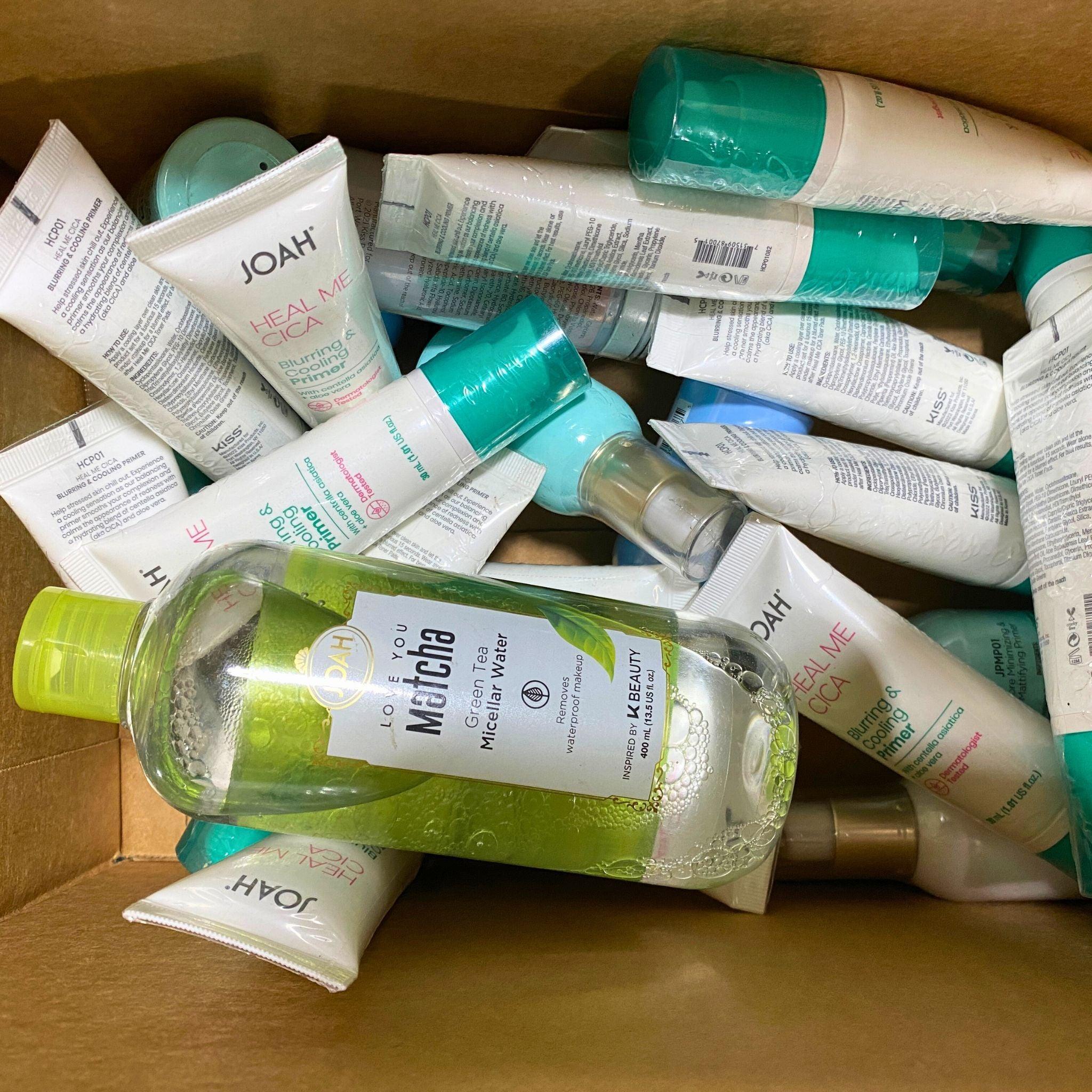 JOAH Mix 32-Piece Skincare Set with Primers, Skin Mist & Micellar Water - Perfect for Travel, Daily Routine & Makeup Prep