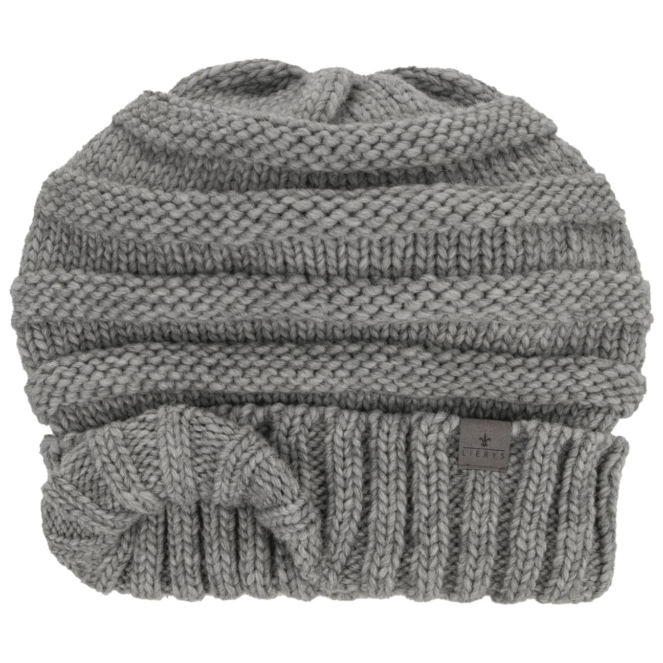 Lierys Long Beanie Knit Hat for Men & Women - Winter Warm Stretchy Slouchy Beanie - Cozy Soft Ribbed Knit Cap for Cold Weather - Perfect for Skiing, Hiking, and Outdoor Activities