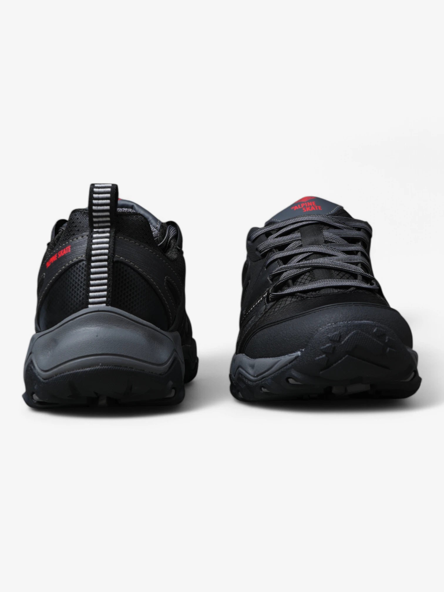 Alpine Skate Boulder Black Skate Shoes - High-Performance Men's & Women's Sneakers for Street Skating, Casual Wear & Urban Fashion