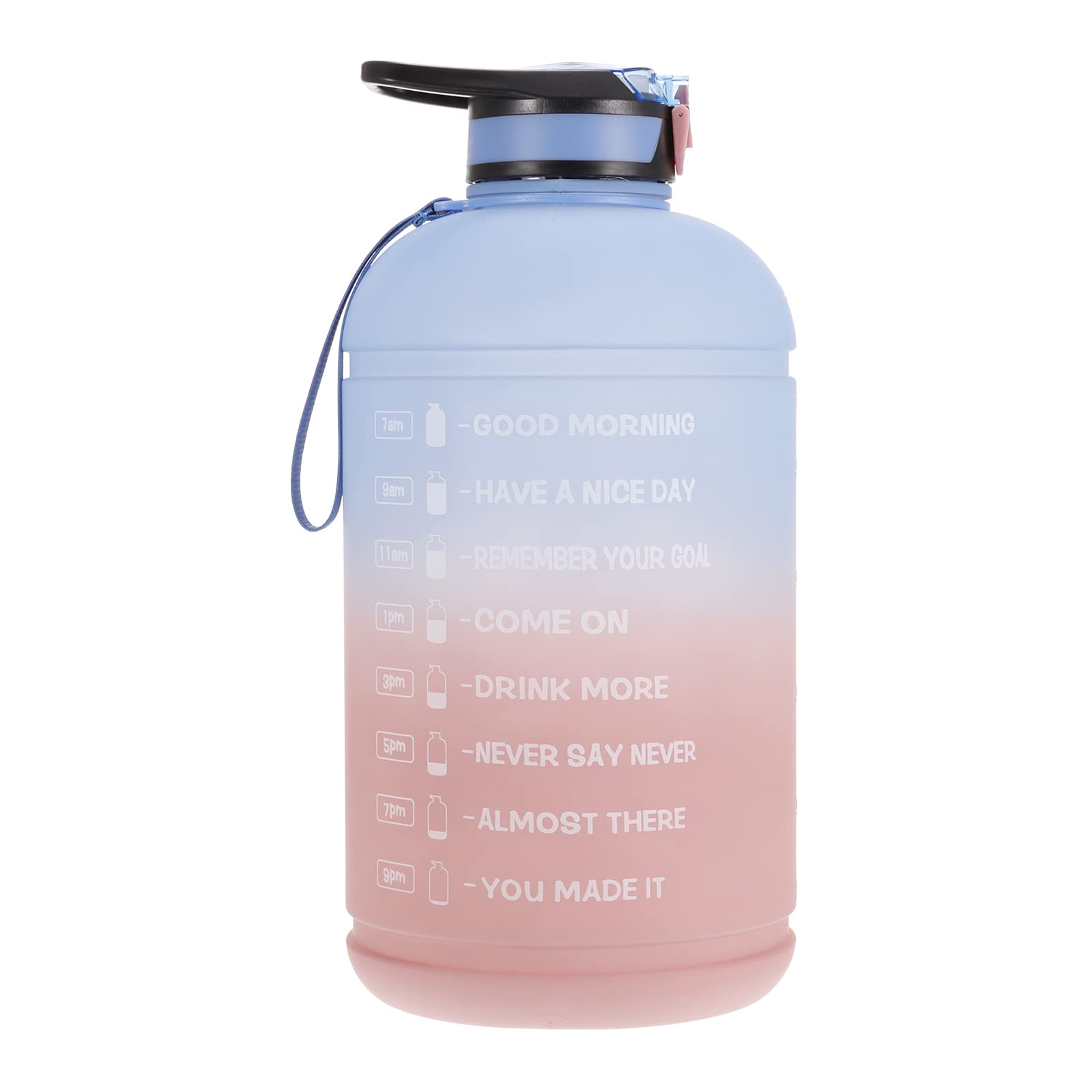MengK 1 Gallon (3.78L) Large Portable Sports Water Bottle - Insulated Leak-Proof BPA-Free Drink Container for Gym, Hiking, Camping & Outdoor Activities