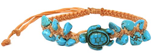 Beige Cord - Turquoise Turtle