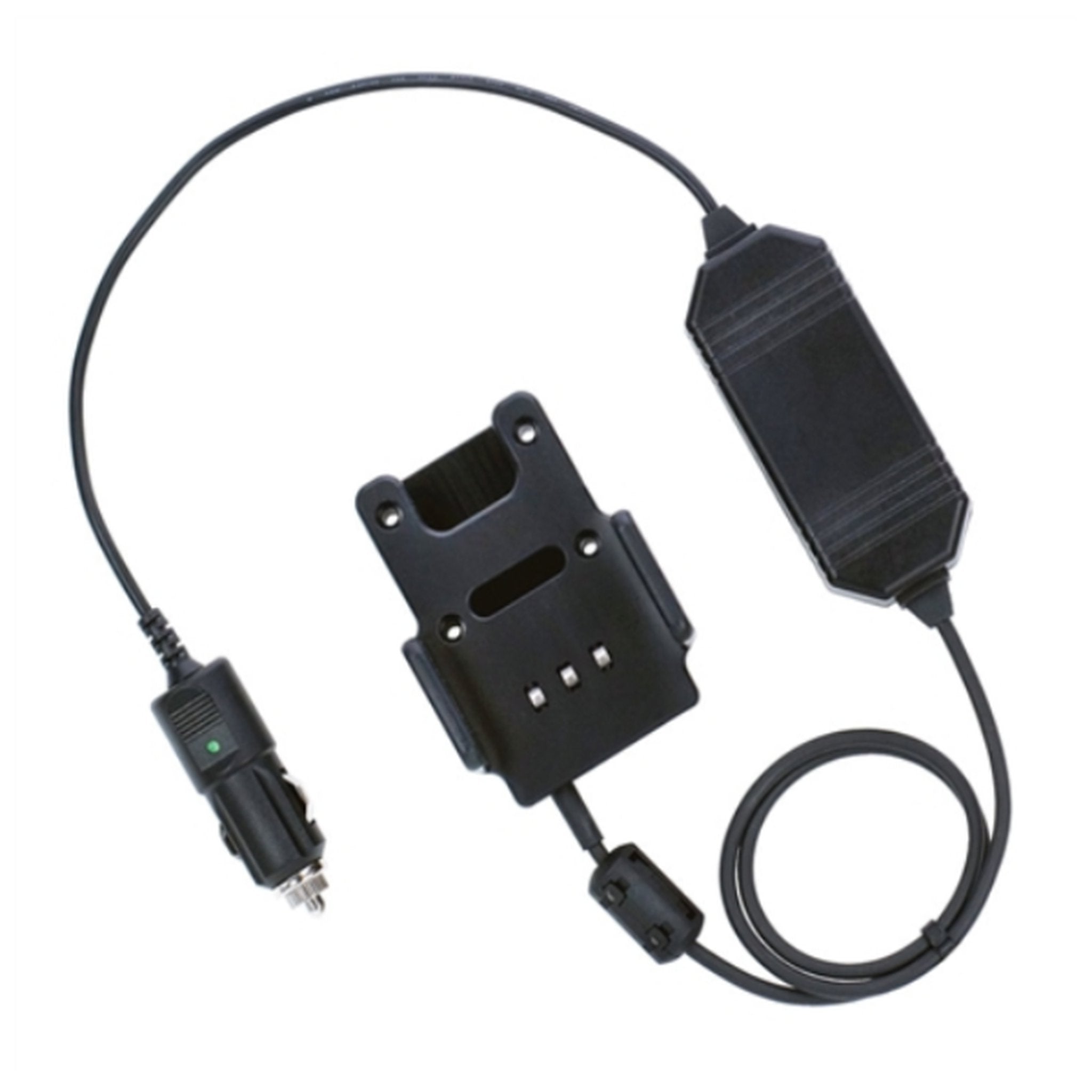 Icom SS BC62 Mobile Charger with Cigarette Lighter Adapter for F3400 & F7010 Series - Perfect for Truckers & Emergency Vehicles On-The-Go Charging