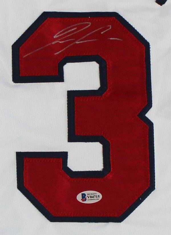 Authentic Ronald Acuna Jr. Signed Atlanta Braves Custom White Jersey - Limited Edition Collectible for Baseball Fans & Memorabilia Enthusiasts - Perfect for Display, Gifting, and Game Day Events