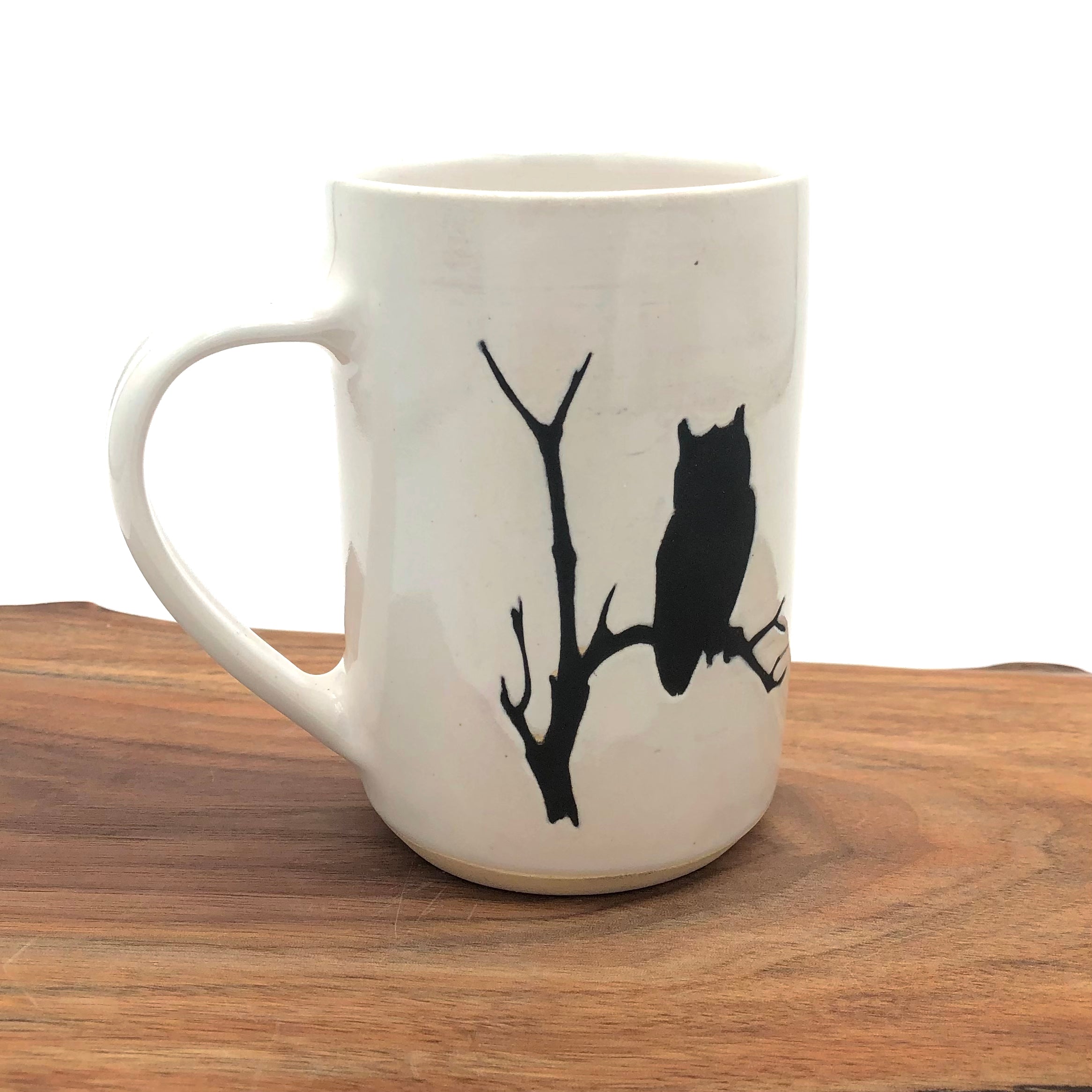 Cathy Broski Large Silhouette Coffee Mug - 16oz Ceramic Cup with Assorted Designs - Perfect for Home, Office & Gifts