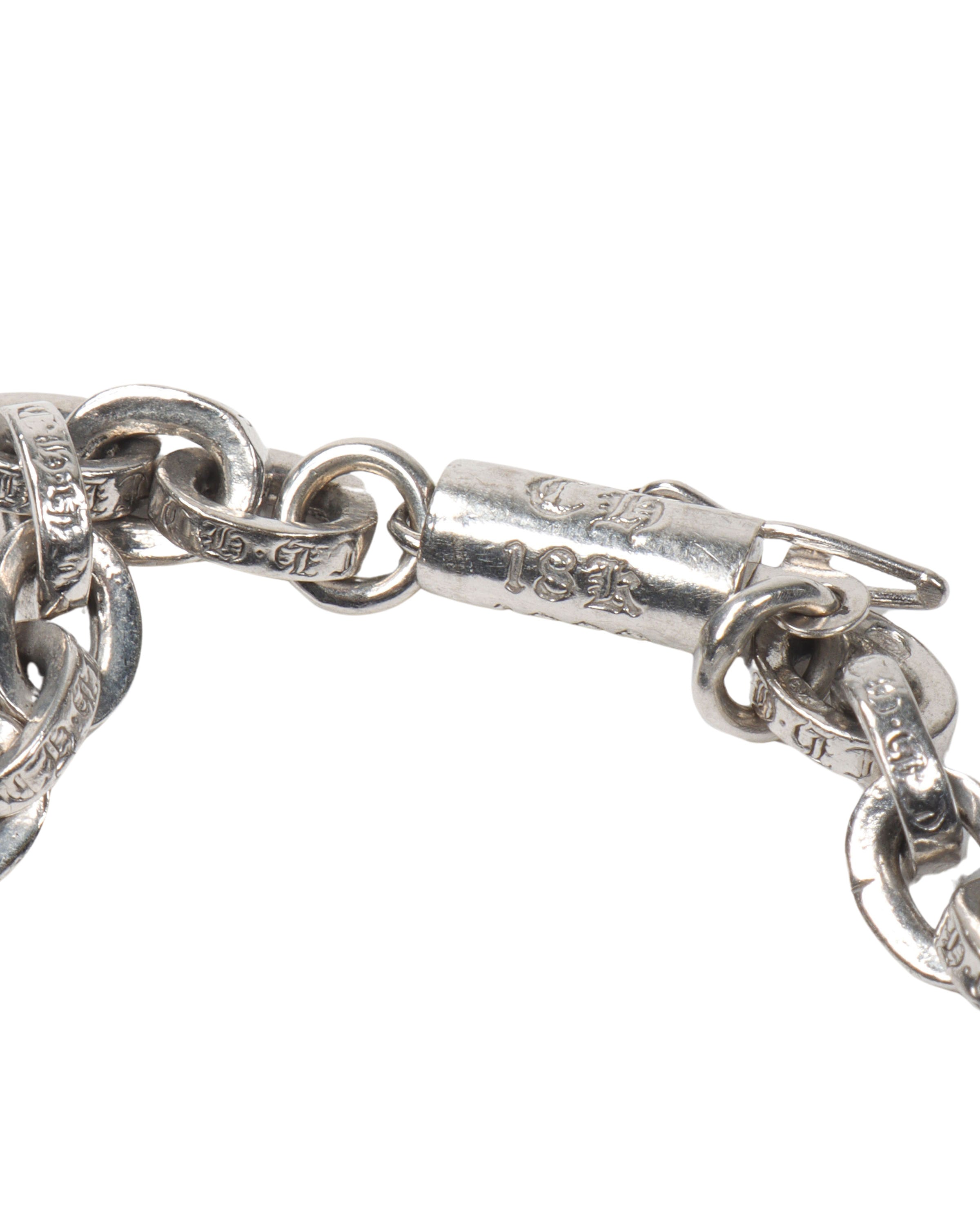 18K White Gold Paper Chain Bracelet for Women - Elegant & Dainty Jewelry Gift for Birthday, Anniversary & Special Occasions