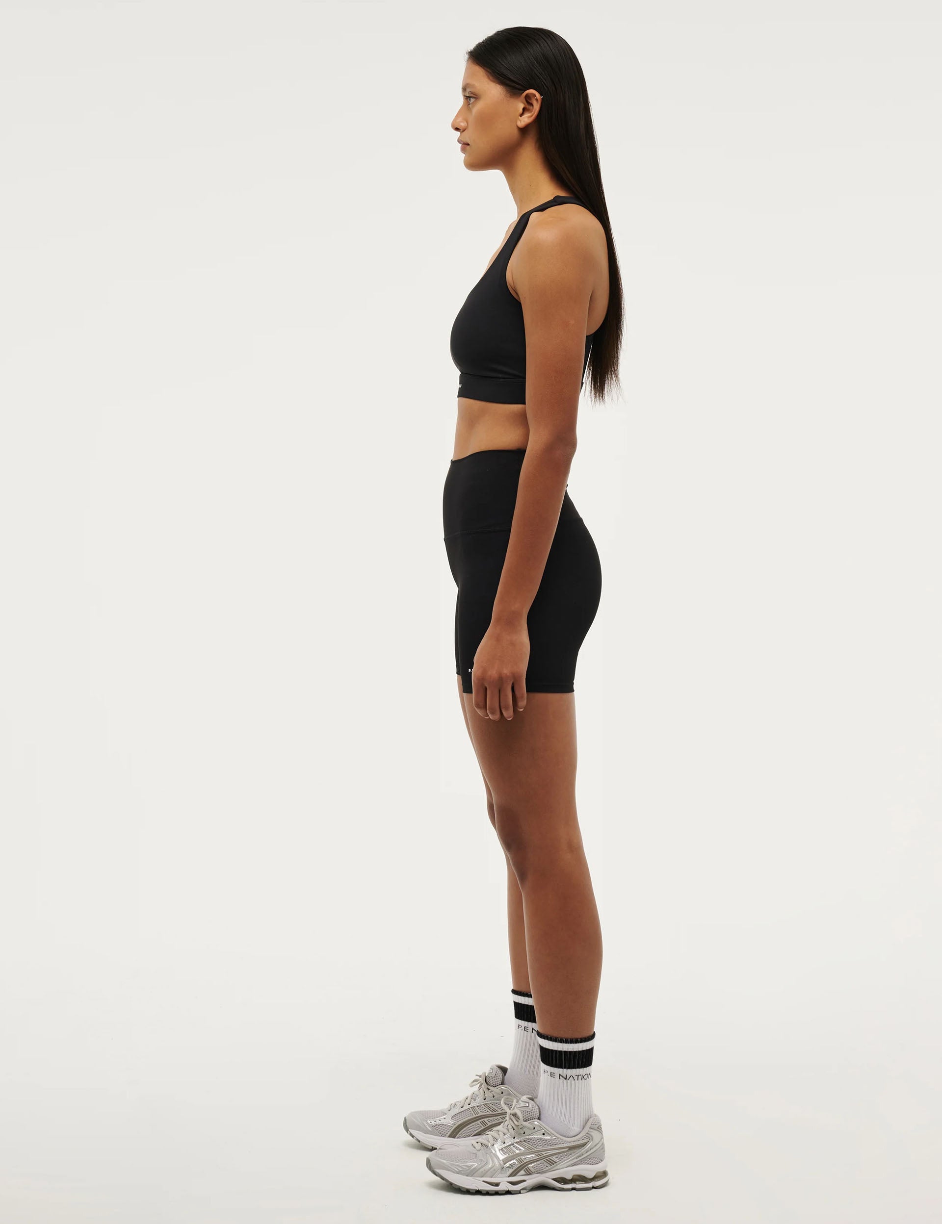 Frequency 5 Bike Shorts - Black Cycling Shorts for Men & Women | Perfect for Road Biking, Mountain Biking & Indoor Cycling Workouts