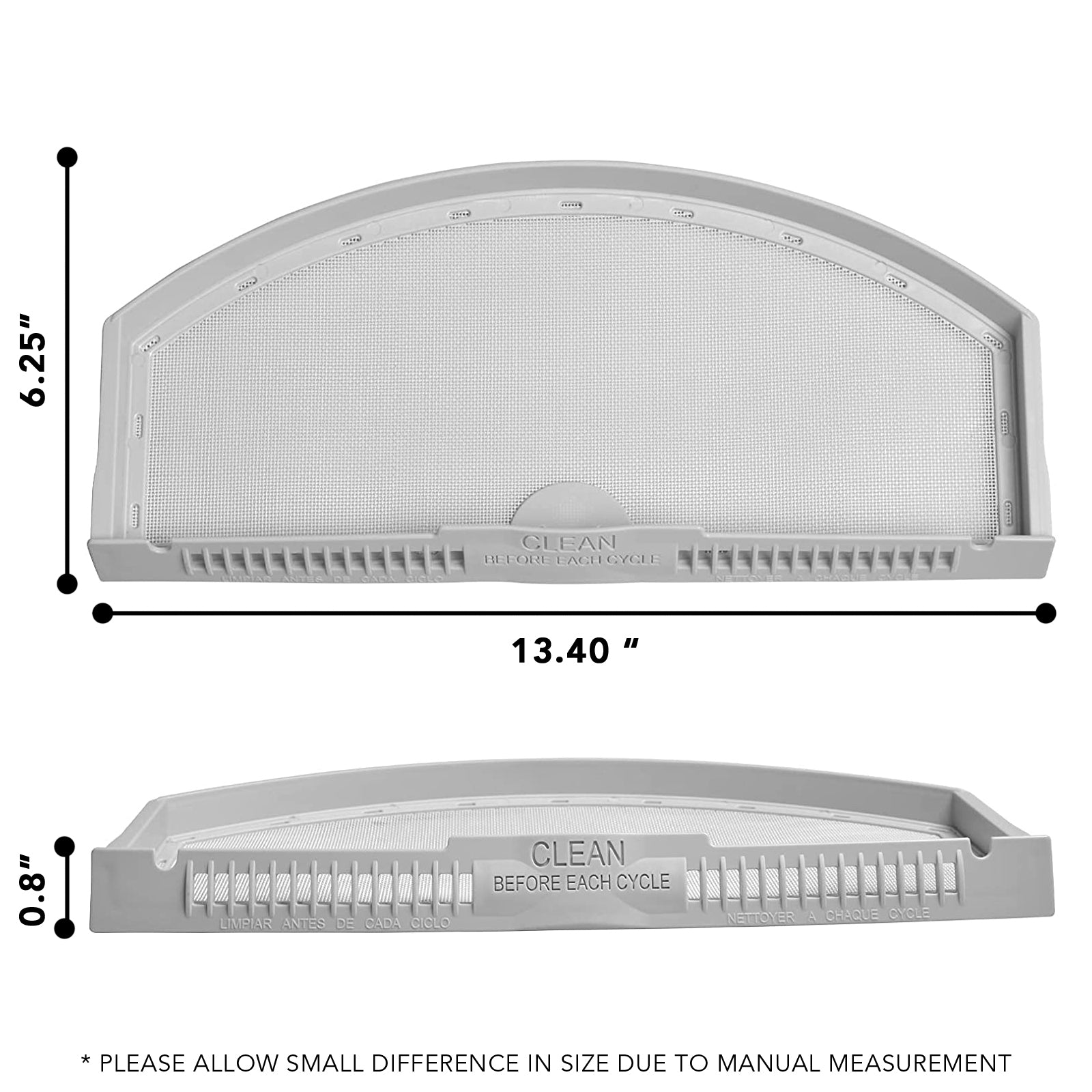 MaximalPower WE03X23881 Dryer Lint Screen Replacement for GE General Electric Dryer - Compatible with PS11763056, 4476390, AP6031713, EAP11763056 - Perfect for Laundry Room Maintenance & Appliance Repair