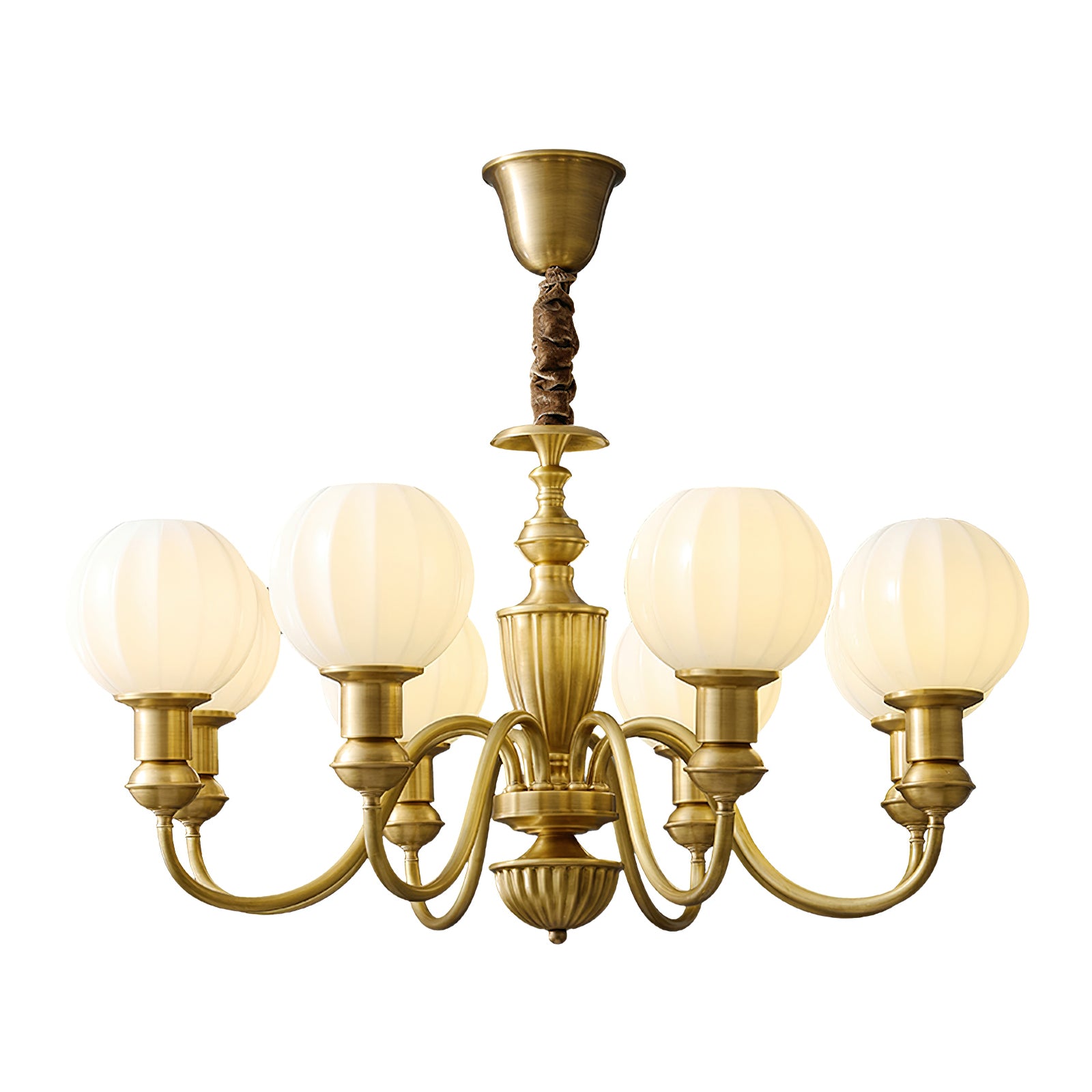 Endon Alton Chandelier - Elegant Crystal Ceiling Light Fixture for Dining Room, Living Room & Bedroom | Modern Luxury Lighting for Home Decor
