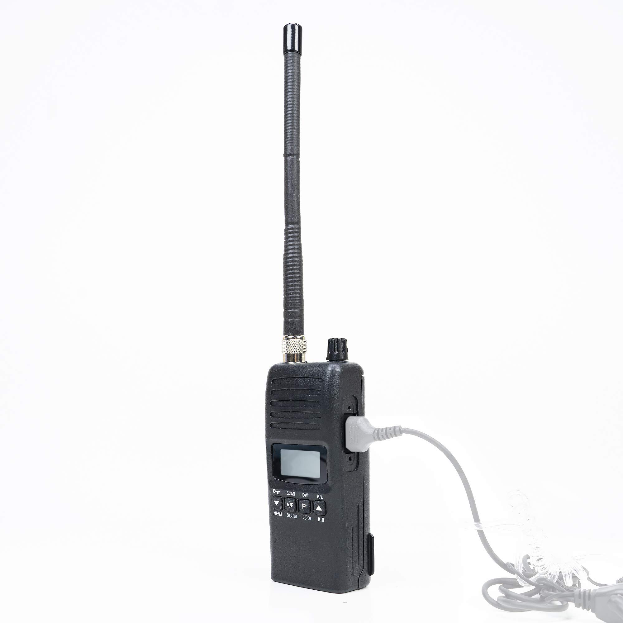 PNI Escort HP 72 4W AM-FM Portable Radio with ASQ Dual Watch Scan - Battery Not Included | Perfect for Emergency Preparedness, Outdoor Adventures & Camping