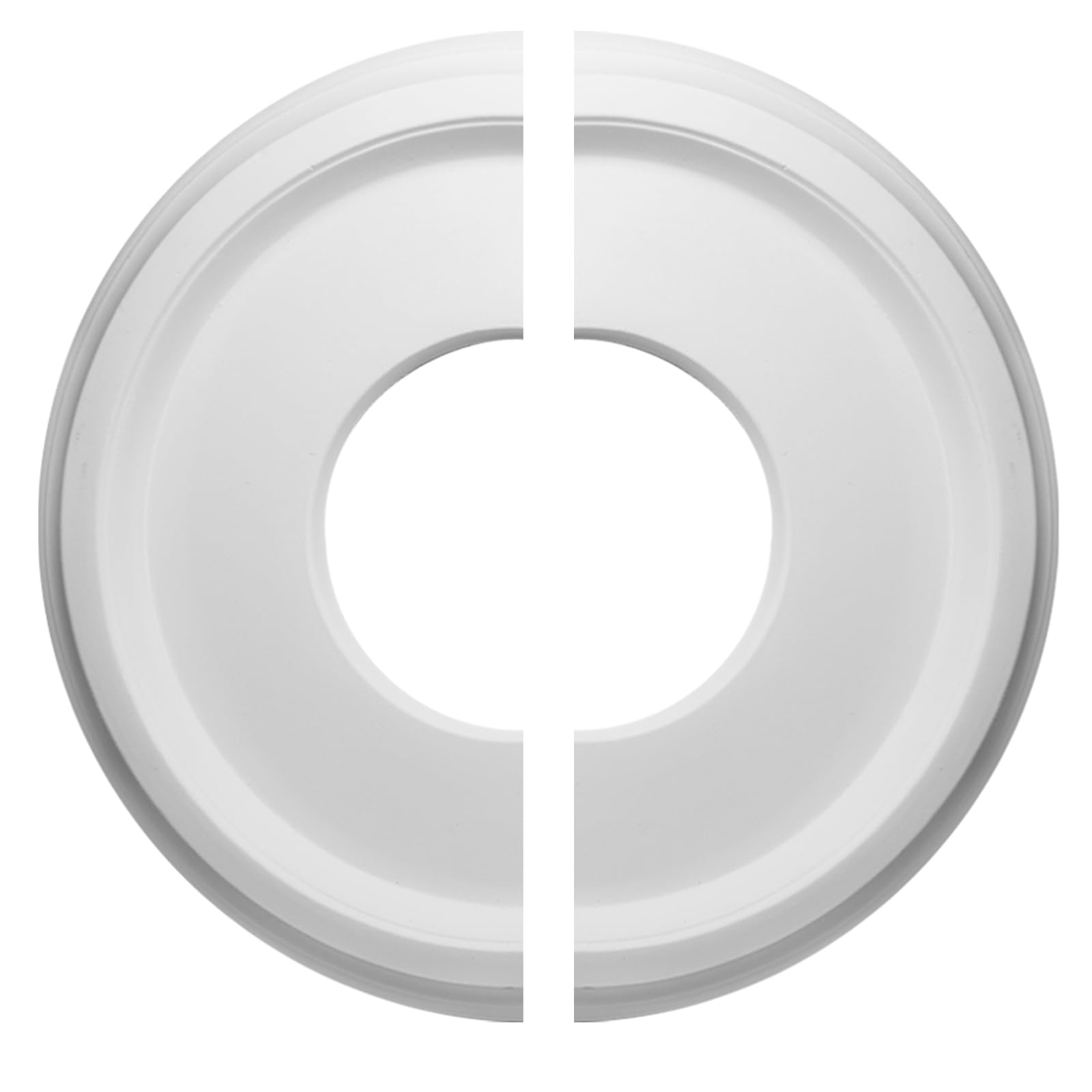 2 Pack White PU Split Ceiling Medallion - 10
