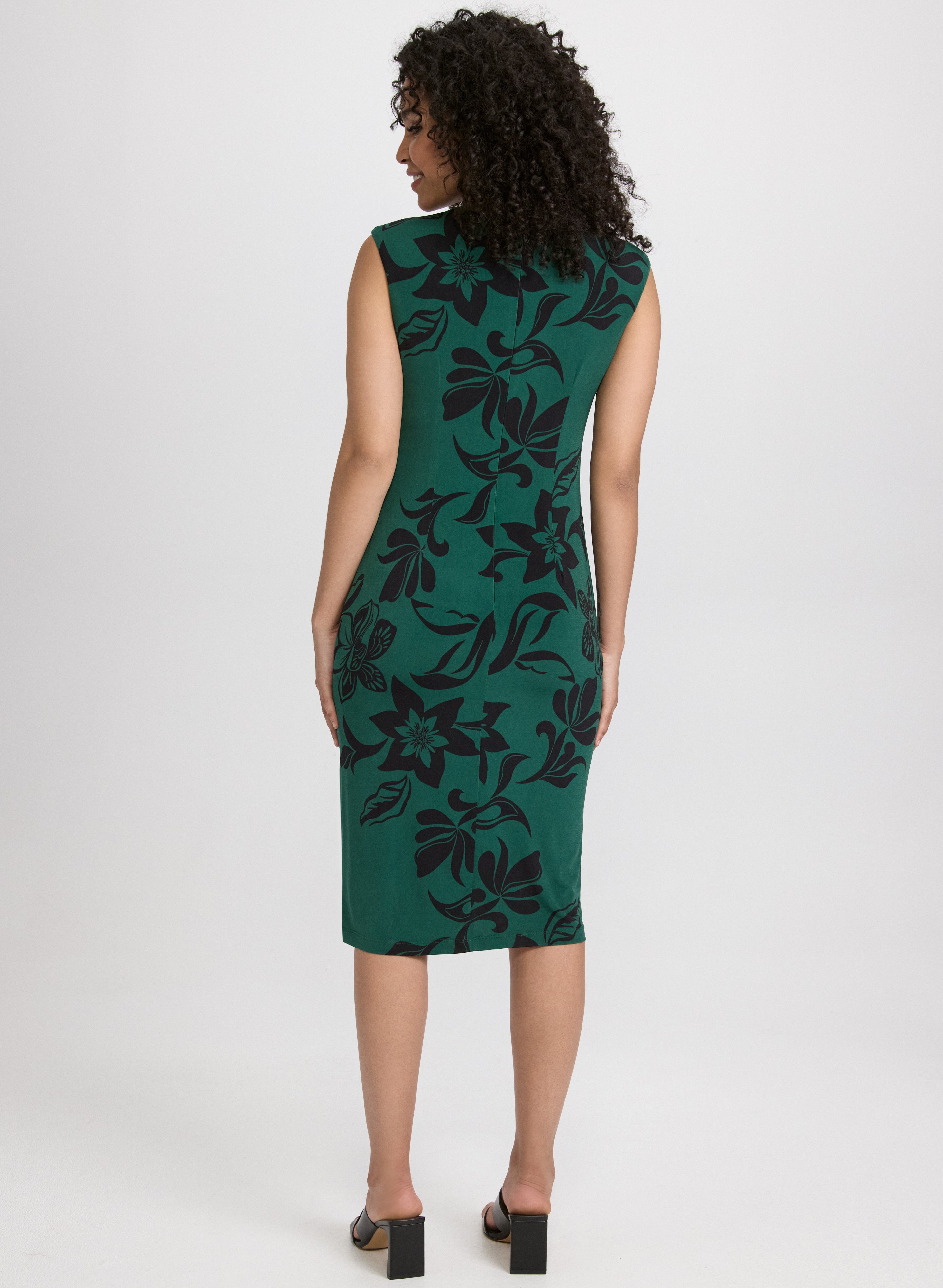 Floral Jersey Dress for Women - Comfortable & Stylish Summer Maxi Dress - Perfect for Beach, Vacation & Casual Wear