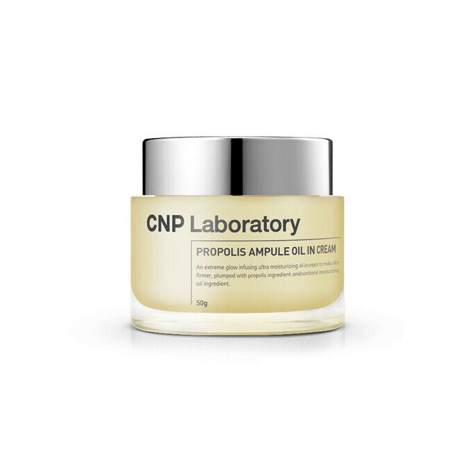 CNP Laboratory Propolis Ampule Oil In Cream 50g - Korean Skincare for Hydration & Anti-Aging - Perfect for Dry Skin & Nighttime Routine