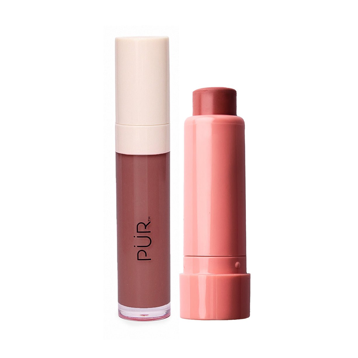 Glossy Lip Tint & Silky Tint Duo - Long Lasting Hydrating Lip Stain Set for Daily Wear, Date Night & Special Occasions
